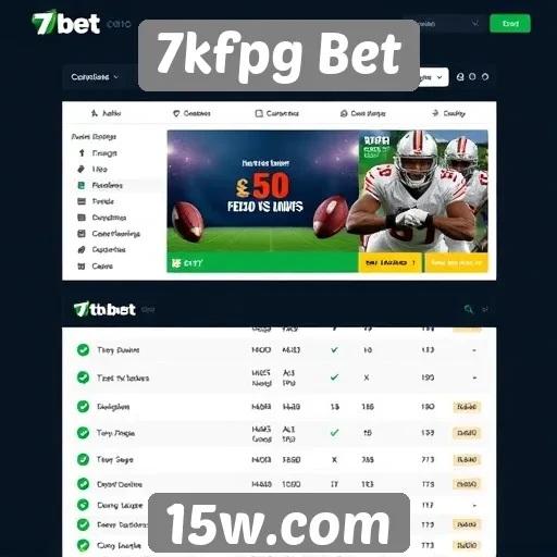 Análise das funcionalidades do site 7kfpg Bet